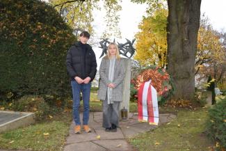 Schülersprecher der Ellentalgymnasien sprechen am Volkstrauertag