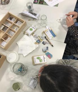 Vorbereitungen für die Saatgutbibliothek