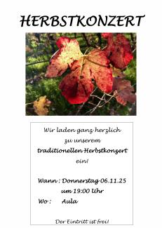 Herbstkonzert