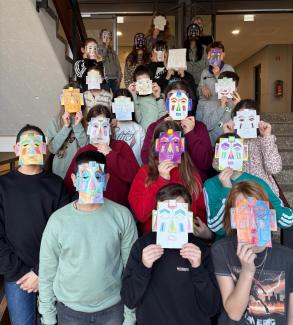 Achsenspiegelung einmal anders, Klasse 5d