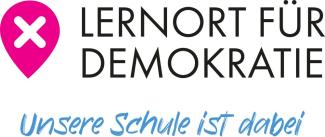 Schullogo Lernort für Demokratie 