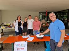 Tombola zu Gunsten der DKMS